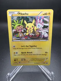 Pokemon TCG Pikachu XY95 Black Star Promo Holo LP/MP #Xy95 - Image 1