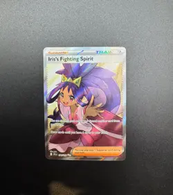 Pokemon SV09: Journey Together #180/159 Iris's Fighting Spirit Holo - Image 4