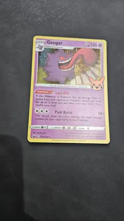 Gengar 057/198 Pokemon TCG SWSH: Trick or Trade 2022 Holo NM - Image 1