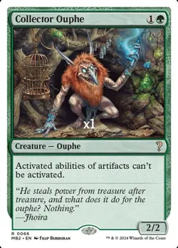 MTG White Border Mystery Booster 2 MB2 Collector Ouphe MINT - Image 1