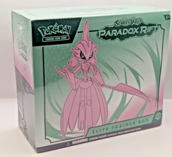 Paradox Rift (Iron Valiant) Elite Trainer Box ETB Pokemon NEW FACTORY SEALED - Image 1