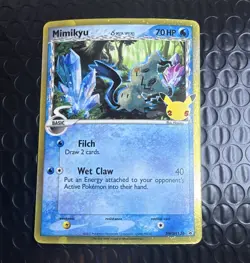 The Pokemon Company Mimikyu 25th anniversary swsh136 SM Regular Rare 70 HP ENG - Image 1