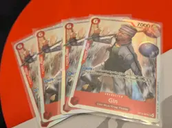 4x Gin OP15-007 SR Playset One Piece TCG Adventure on Kami's Island - Image 1