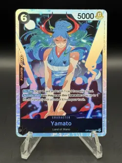 One Piece Yamato OP16-098 SR The Time of Battle Foil English - Image 1