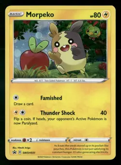 Morpeko - Promo SWSH: Sword & Shield Promo Cards SWSH031 NM - Image 1