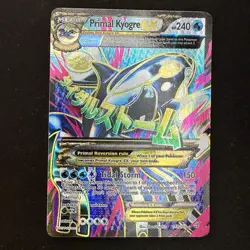 PRIMAL KYOGRE EX Full Art Ultra Rare XY Primal Clash Pokemon Card 149/160 MP - Image 1