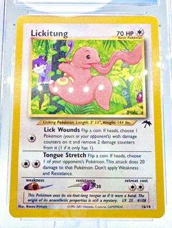 ‼VINTAGE‼2001 Pokemon English Southern Islands LICKITUNG 16/18 CGC 8.5 NM/MT+ - Image 4