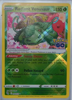 Pokemon TCG Radiant Venusaur 04/078 - Image 1