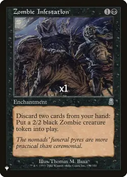MTG The List PLIST Zombie Infestation MINT - Image 1