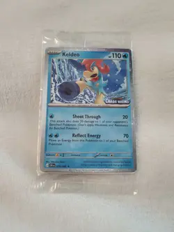 Pokemon TCG | Keldeo - Chaos Rising | Stamped Promo | Sealed - Image 1