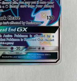Pokemon Darkrai GX SV70/SV94 Hidden Fates Shiny Vault Shiny Holo Rare NM - Image 5