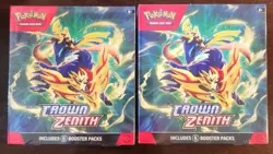 Crown Zenith Booster Bundle Pokemon TCG Sealed Lot of 2 - Image 1