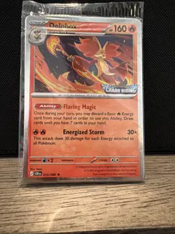 Delphox - (Chaos Rising Stamped) 013/086 - Sealed - Pokemon TCG - Image 1