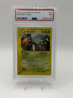 Beedrill Holo H4/144 2003 Skyridge Pokemon PSA 7 - Image 2