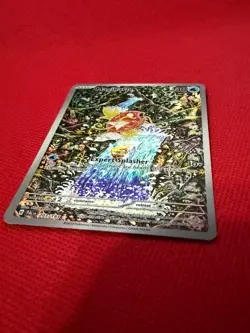 Pokemon Magikarp 203/193 SV02 Paldea Evolved Illustration Rare Full Art Holo - Image 3