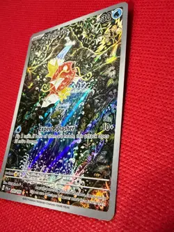 Pokemon Magikarp 203/193 SV02 Paldea Evolved Illustration Rare Full Art Holo - Image 4