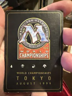 Dark Ritual - Jakub Slemr - 1999 ~ LP World Championship I MTG Magic - Image 2