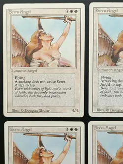 MtG | 4 x Serra Angel | Revised Edition | Magic the Gathering | Set - Image 2