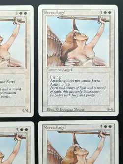 MtG | 4 x Serra Angel | Revised Edition | Magic the Gathering | Set - Image 3