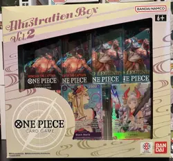 One Piece Bandai TCG Illustration Box Vol 2 New - Factory Sealed - Image 1