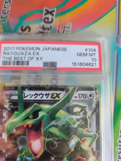 Pokemon Karte Card Rayquaza Ex The Best Of XY Pop 478 japanese PSA 10 - Image 4