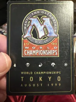 MTG Perish 1999 Jakub Slemr Sideboard LP - World Championship - Image 2