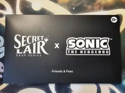 Sonic The Hedgehog Magic The Gathering Friends & Foes Nonfoil Secret Lair MTG - Image 1