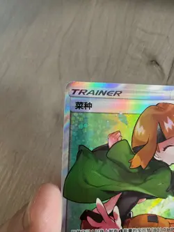 Pokemon Gardenia Trainer Card CSM1bC-176 SR Holo NM - Sun&Moon IN STOCK Chinese - Image 3