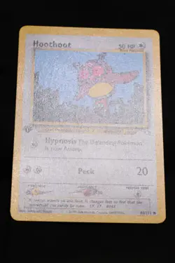 Hoothoot 1st Edition 60/111 NM Neo Genesis Regular Common Pokemon TCG Card - Image 3