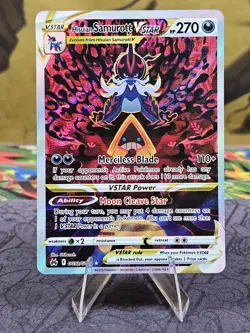 Pokemon TCG Hisuian Samurott VSTAR GG52/GG70 Crown Zenith Galarian Gallery NM - Image 1