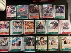 One Piece TCG Krieg Red/Green Competitive Deck - Image 1