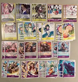 One Piece CCG TCG Don Quixote (just add ‘Law’) Rosinante Full Purple Yellow Deck - Image 4