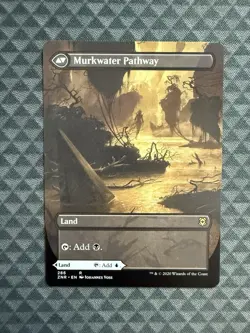 MTG Clearwater Pathway #286 Borderless Rare Zendikar Rising (ZNR) - Image 3