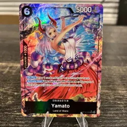 Bandai One Piece Card Game Yamato OP16-098 SR Alt Art Foil English 2025 - Image 1
