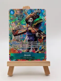 Brook OP15-032 | Adventure on Kami's Island Alt Art Foil NM One Piece - Image 1