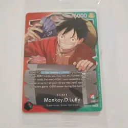 Monkey.D.Luffy OP13-001 Ichiban Kuji Exclusive One Piece TCG Promo Card - Image 1