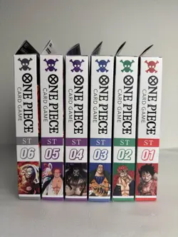 One Piece TCG Starter Decks ST-01–ST-29 Sealed — NEW - Image 1