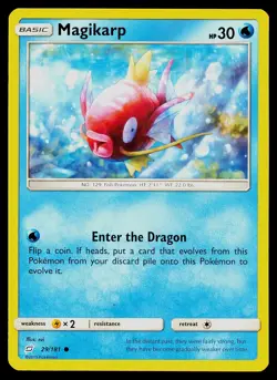 Pokemon Card Team Up Magikarp 29/181 Common - Image 1