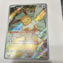 Pokemon Eevee SVP 173 Scarlet & Violet Promo Full Art Holo Card - Image 1