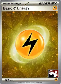 Basic Lightning Energy - 004 Prize Pack Series Cards Holo NM - Image 1