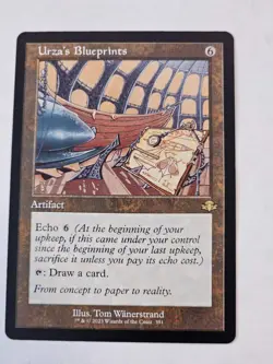 MTG - Urza's Blueprints Retro Frame - Dominaria Remastered - Image 1