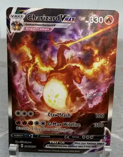 Pokemon Card Charizard VMax SWSH261 Ultra Sword & Shield Box Black Star Promo - Image 1