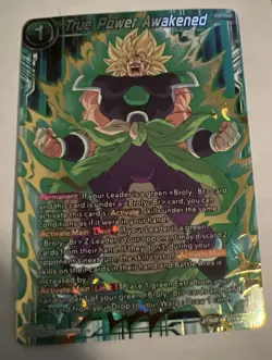 Dragon Ball Super CCG True Power Awakened Foil BT19-098 SR Bandai Trading Card - Image 1