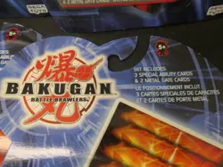 11x Bakugan Battle Brawlers Card Booster Pack 3 Ability/2 Metal Spin Master 2008 - Image 3