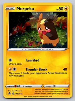 Morpeko Holo Promo SWSH: Sword & Shield Promo Cards SWSH116 NM - Image 1