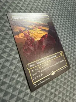 MTG Savai Triome #312 Showcase Rare Ikoria: Lair of Behemoths (IKO) - Image 2