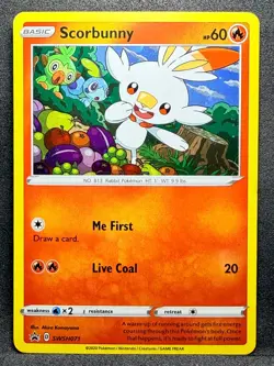 Scorbunny - Holo Promo SWSH: Sword & Shield Promo Cards SWSH071 NM - Image 1