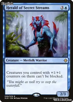 Herald of Secret Streams EN [XLN - 59] - NM TCG MTG - Image 1