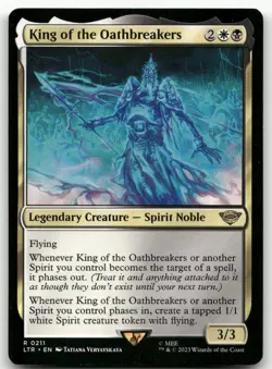 King of the Oathbreakers #211 (NM) Lord of the Rings LTR Magic MTG - Image 1