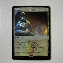 Wizards of the Coast Abandoned Air Temple Avatar Land Holo White 2025 Dom Lay - Image 1